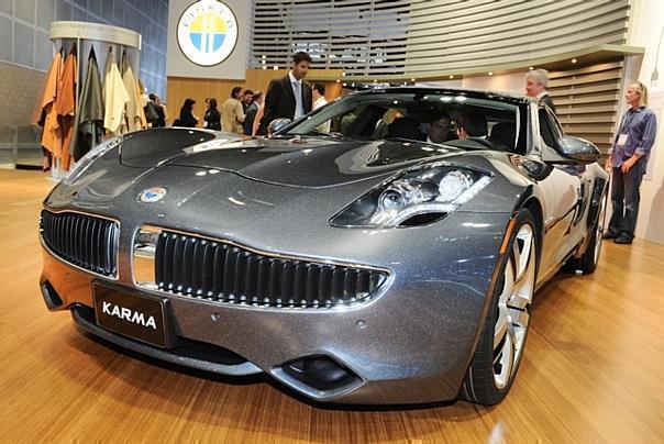 Der Karma des ehemaligen Aston Martin-Designers Fisker soll die Chinesen begeistern. Foto: UnitedPictures/Auto-Reporter.NET